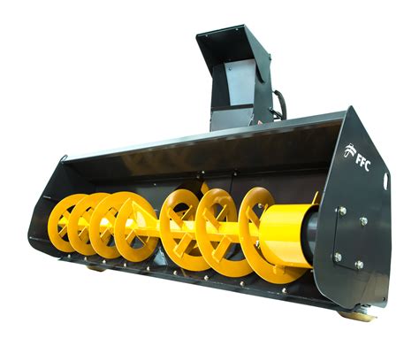 skid steer snow blower low flow|hydraulic snowblower for skid steer.